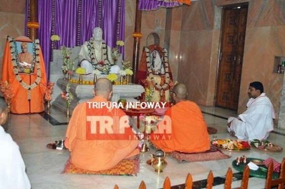 Devotees thronged to Ramakrishna Temple on his 183rd birth anniversary